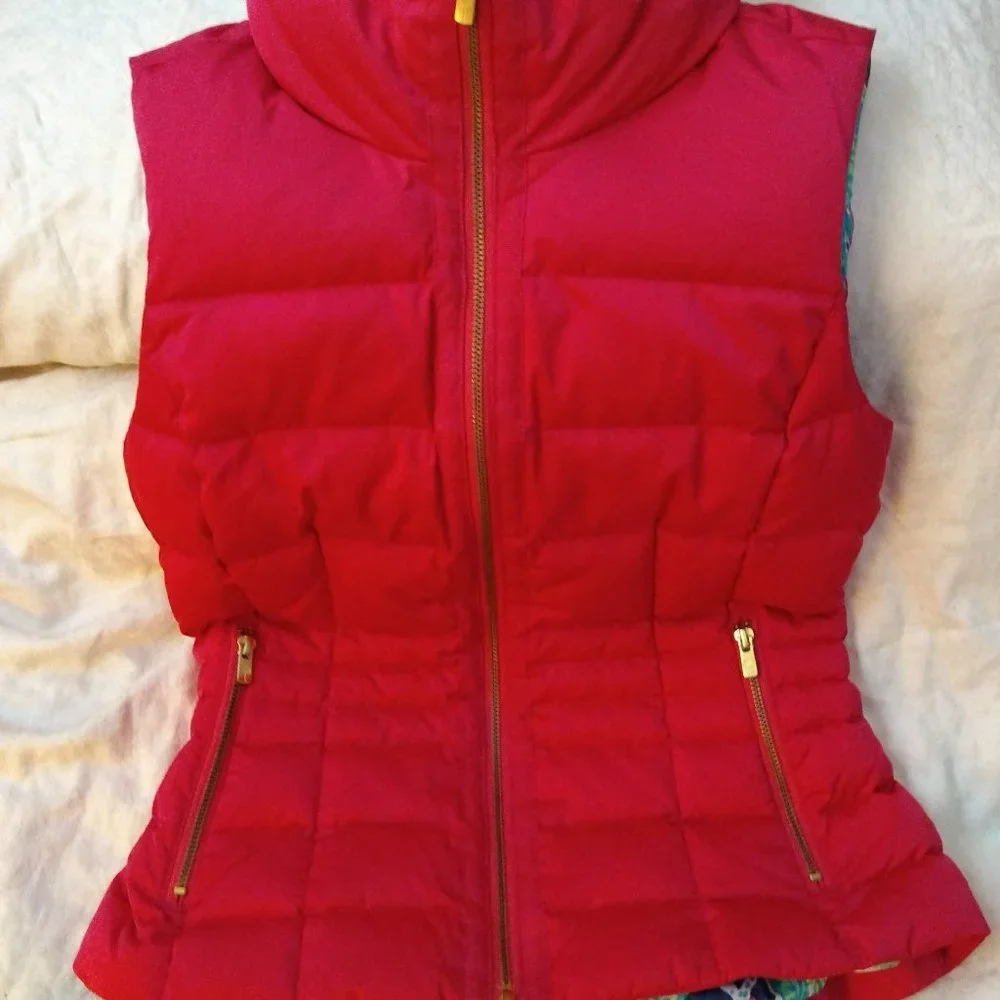 Lilly Pulitzer Syd puffer vest medium